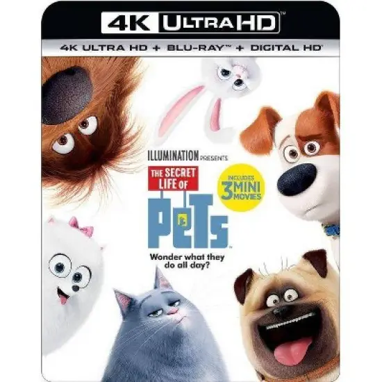 The Secret Life of Pets (4K/UHD + Blu-ray + Digital) image {1}