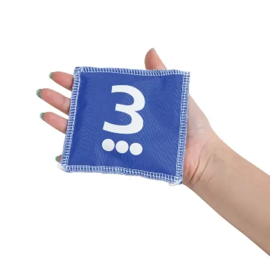 Edx Education Number & Dot Bean Bags, Set of 10 image {2}