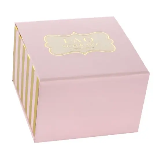 FAO Schwarz Sterling Silver Heart Stud Earrings with Crystal Stone Accent image {2}