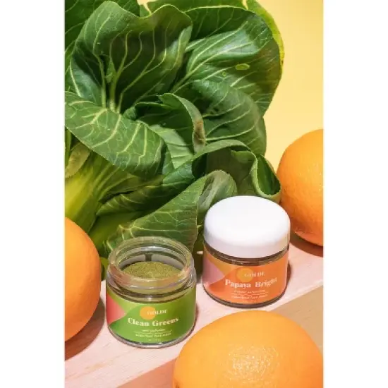 Golde Clean Greens Superfood Face Mask - 1oz image {3}