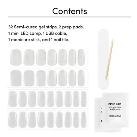 Dashing Diva Glaze Starter Nail Art Gummy Bear + Magic Pick Nail Art - Under the Tree - 32ct image {7}