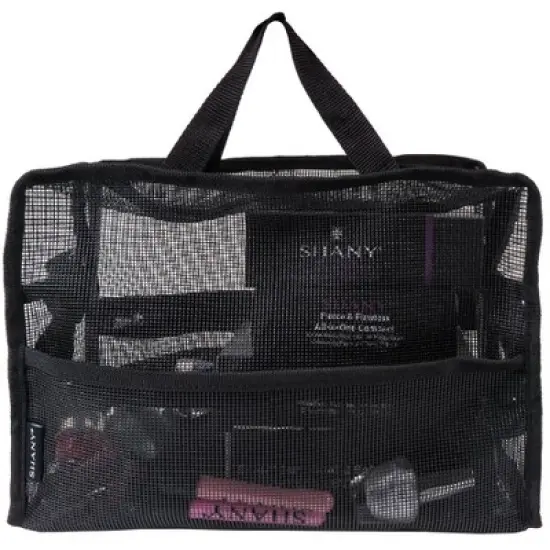 SHANY Collapsible Organizer Mesh Bag and Travel Tote image {3}