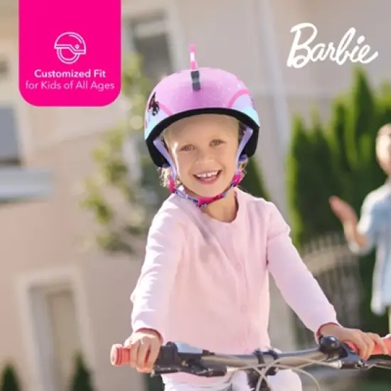 Barbie Helmet for Kids Adjustable Fit Ages 3+ image {2}