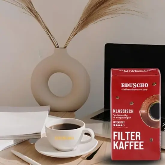 Eduscho Klassisch Ground Coffee 17.6oz/500g image {2}