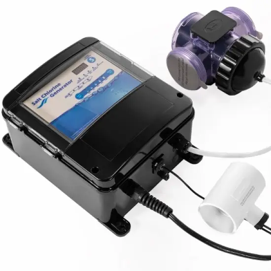 XtremepowerUS Complete Salt Water System Chlorine Swimming Pool Generator Gallons image {1}