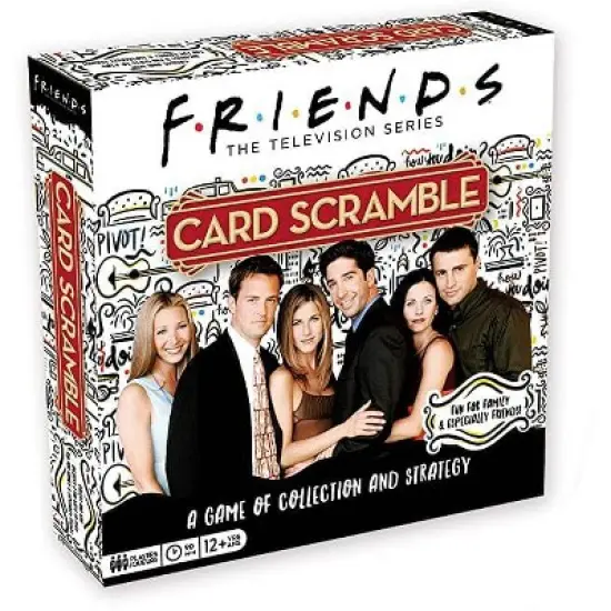 Aquarius Puzzles Friends The Television Series Card Scramble image {1}