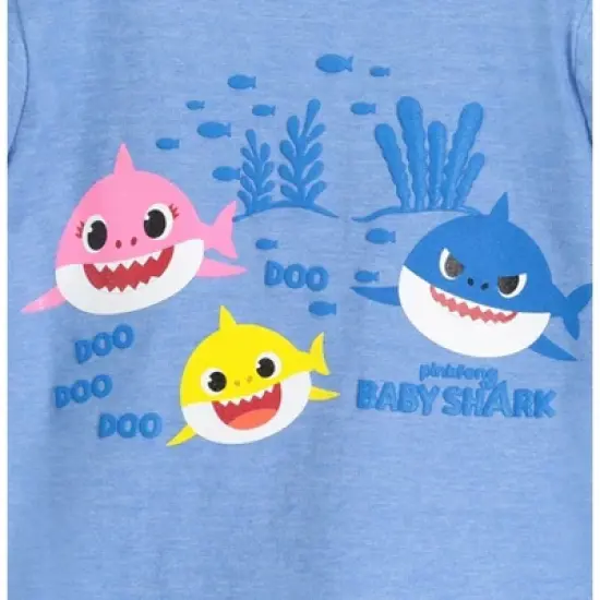 Pinkfong Baby Shark T-Shirt and Shorts Outfit Set Toddler  image {3}