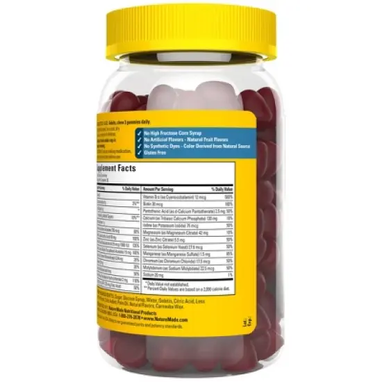 Nature Made Advanced Multivitamin Men Gummies - 90ct image {8}