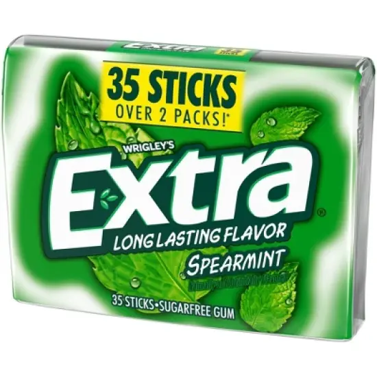 Extra Sugar-Free Spearmint Sugar Free Chewing Gum - 35ct image {9}