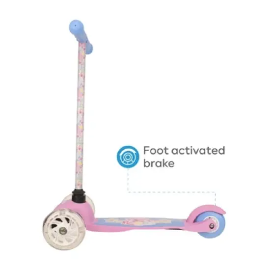 Peppa Pig 3 Wheel Tilt and Turn Light Up Scooter image {2}