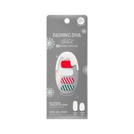 Dashing Diva Glaze All Wrapped Up + Magic Pick Nail Art - Sweet Treats - 32ct image {1}