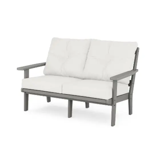 POLYWOOD Prairie Deep Seating Outdoor Patio Loveseat image {6}