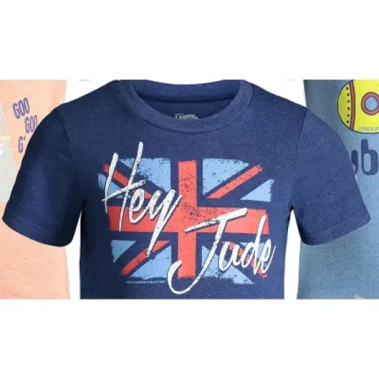 Lyrics by Lennon and McCartney Baby 5 Pack Pullover T-Shirts Infant  image {6}