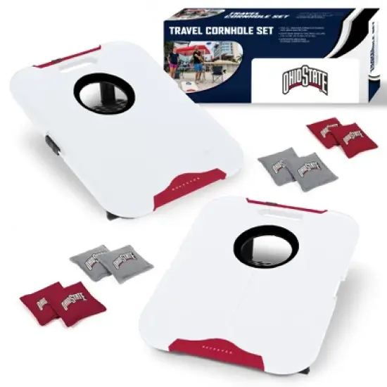 NCAA Ohio State Buckeyes All-Weather Travel Cornhole Set image {6}