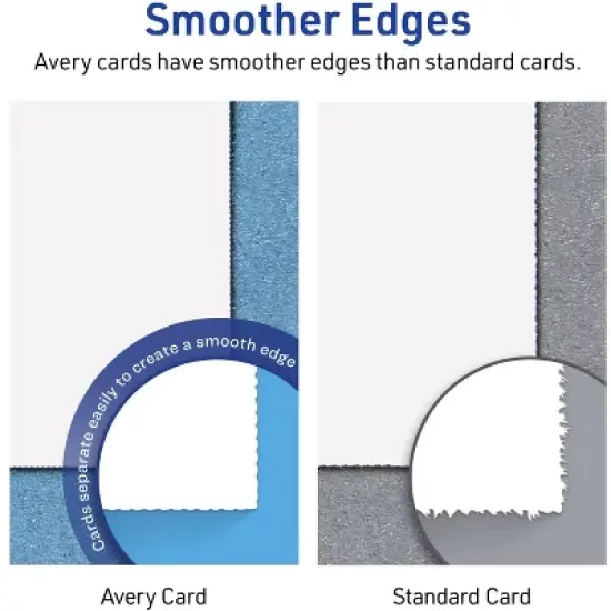 Avery 4.25" x 5.5" Cards, Gold Double-Dipped Edge, 20 ct image {8}