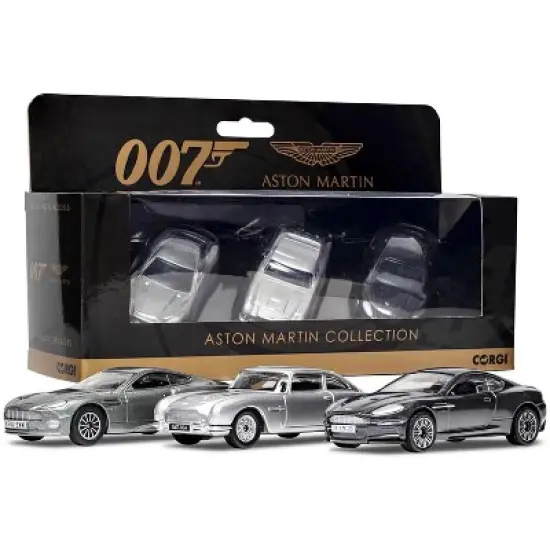 Aston Martin Collection "James Bond 007" Set of 3 Pieces Diecast Model Cars by Corgi image {2}