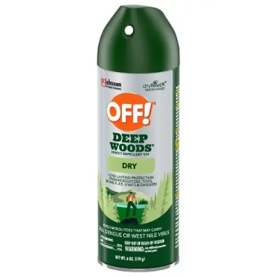OFF! Deep Woods Mosquito Repellent Bug Spray Aerosol - 6oz image {11}