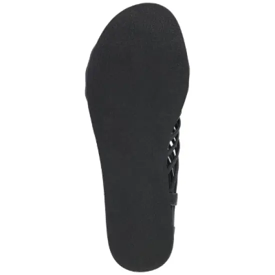 Journee Collection Womens Delilah Tru Comfort Foam Gladiator Sliver Wedge Sandals image {4}