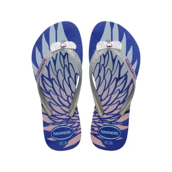 Havaianas Girls Kids Slim Glitter 2 Flip Flop Sandals image {6}