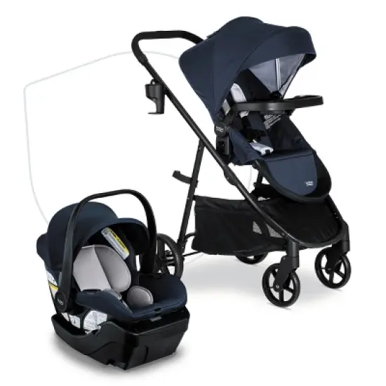 Britax Willow Brook Baby Travel System with Infant Car Seat and Stroller image {6}