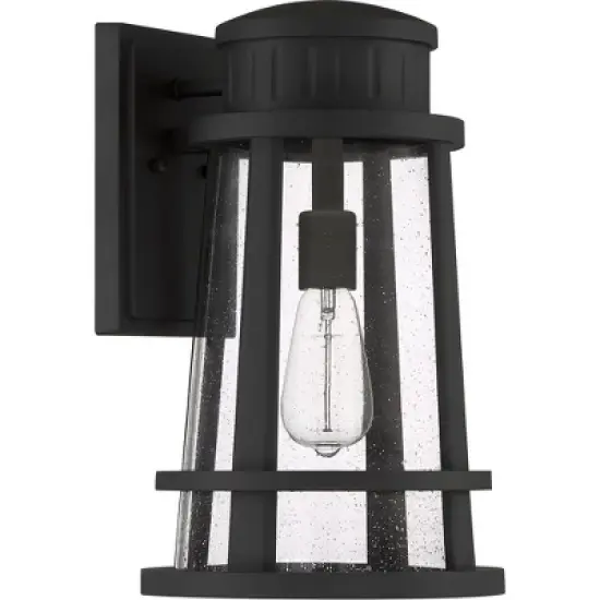 Quoizel Lighting Dunham 1 - Light Sconce in  Earth Black image {1}