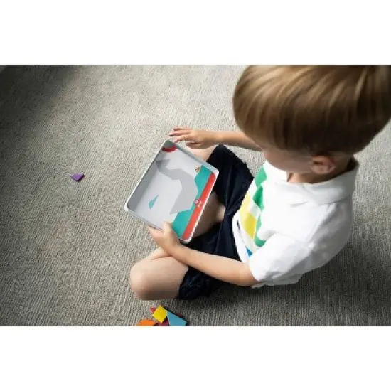 Chuckle & Roar Shape Makers Magnetic Foam Tangrams Game image {5}