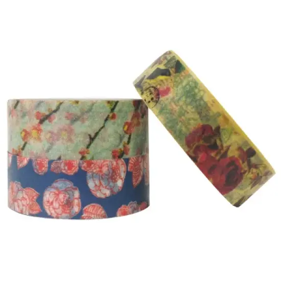 Vintage Memories Japanese Washi Masking Tape (Set of 3) image {2}