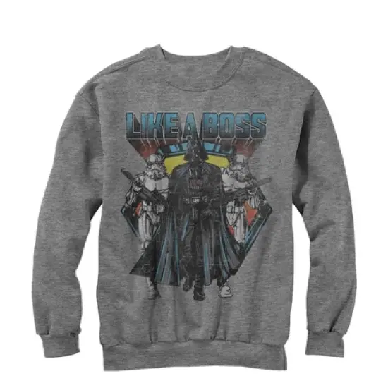 Men's Star Wars Vader Like a Boss Sweatshirt image {3}