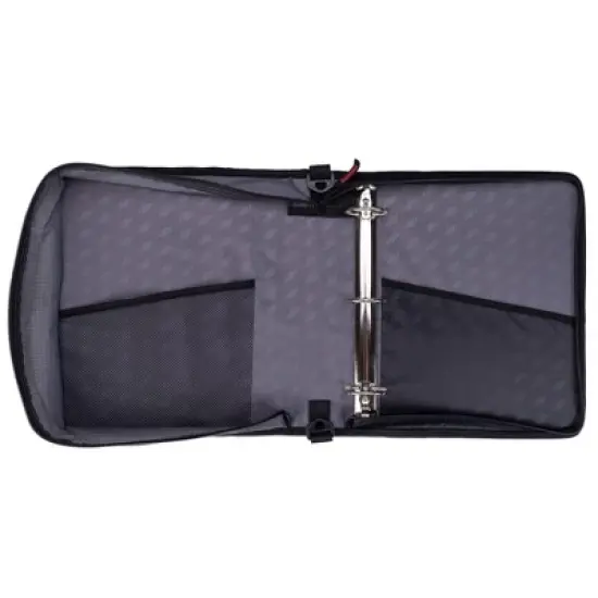 Case-it 2" Laptop Zipper Binder Black image {3}
