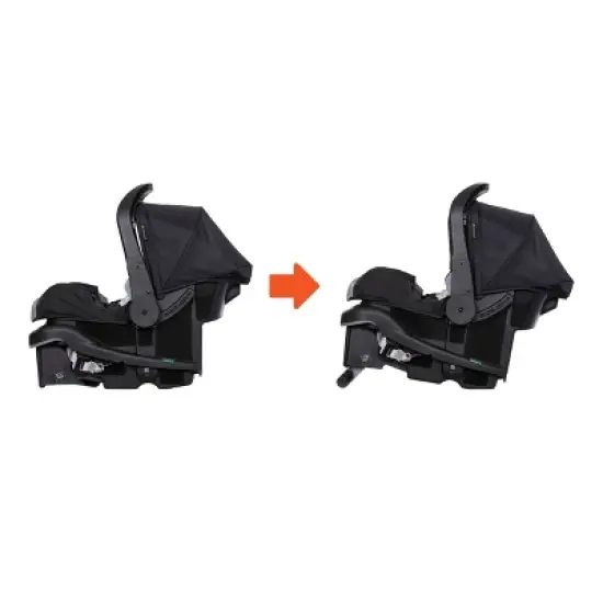 Baby Trend EZ Ride PLUS Travel System with EZ-Lift Infant Car Seat - Carbon Black image {6}