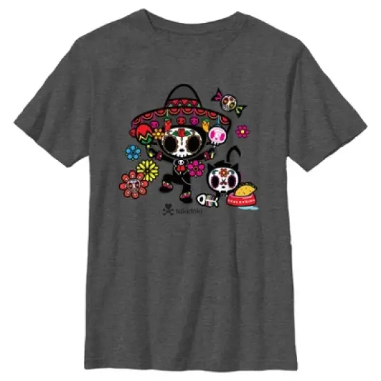 Boy's Tokidoki Dia De Los Muertos Adios and Skeletrino T-Shirt image {4}