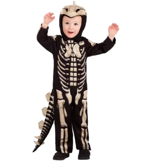 HalloweenCostumes.com Infant Stegosaurus Fossil Halloween Costume image {4}