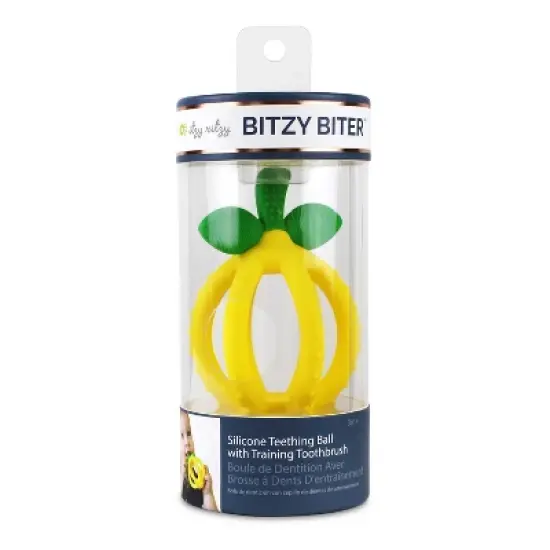 Itzy Ritzy Bitzy Biter Teether - Lemon image {1}
