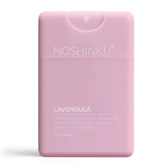 NOSHINKU Refillable Lavendula Ultra Moisturizing Pocket Sanitizer - Trial Size - 20mL image {5}
