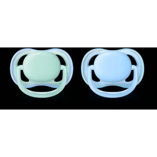 Philips Avent Ultra Air Pacifier 0-6m - Blue/Green - 4pk image {1}