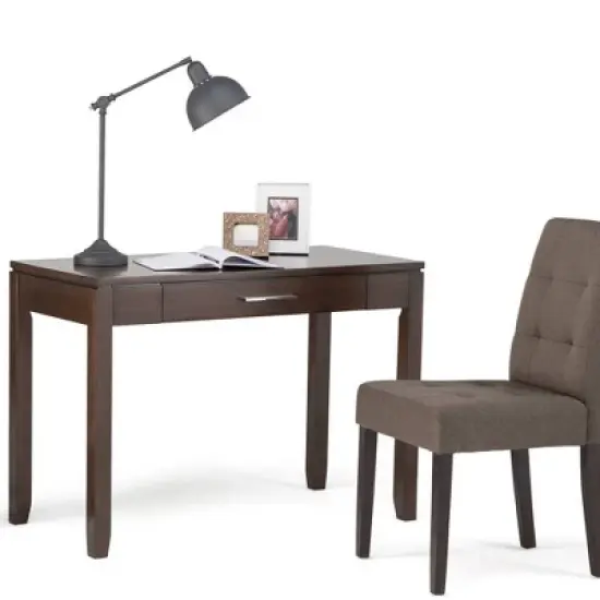 42" Essex Solid Wood Home Office Desk - WyndenHall image {1}