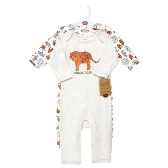Touched by Nature Organic Cotton Coveralls, Endangered Tiger image {1}