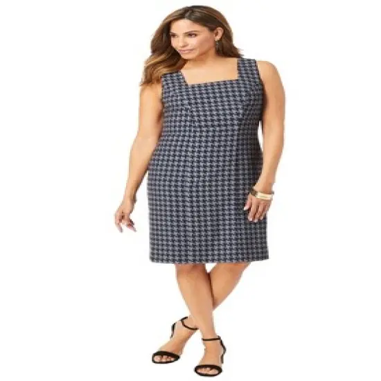 Jessica London Women&rsquo;s Plus Size Bi-Stretch Sheath Dress image {3}