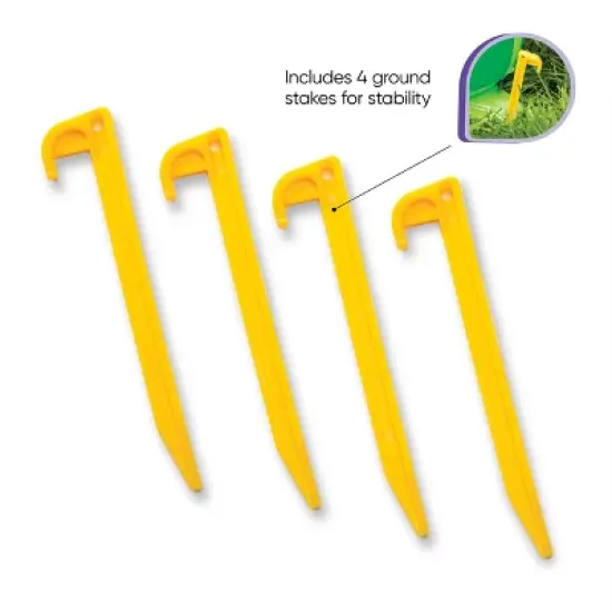 HearthSong Gigantic 7 Foot Inflatable Dino Sprinkler for Outdoor Active Water Play image {5}