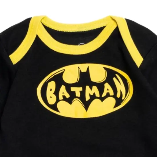 DC Comics Justice League The Flash Superman Batman Baby 3 Pack Sleeper Gowns Newborn  image {6}