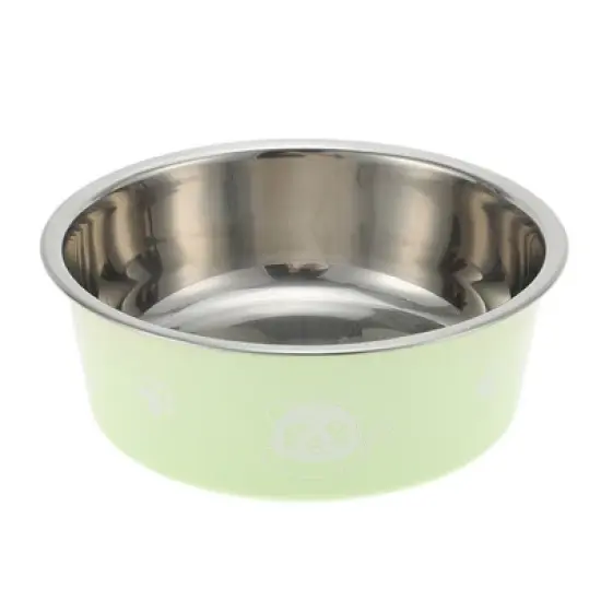 Unique Bargains Non-Skid Medium Dog Bowl Panda Pattern 1 Pc image {6}