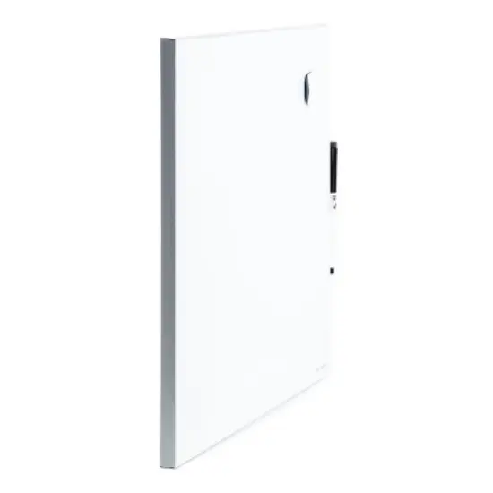 U Brands 14" Square Tile Magnetic Dry Erase Board: Wall Mount Wipe-Off Surface, Includes Mounting Hardware, White image {1}