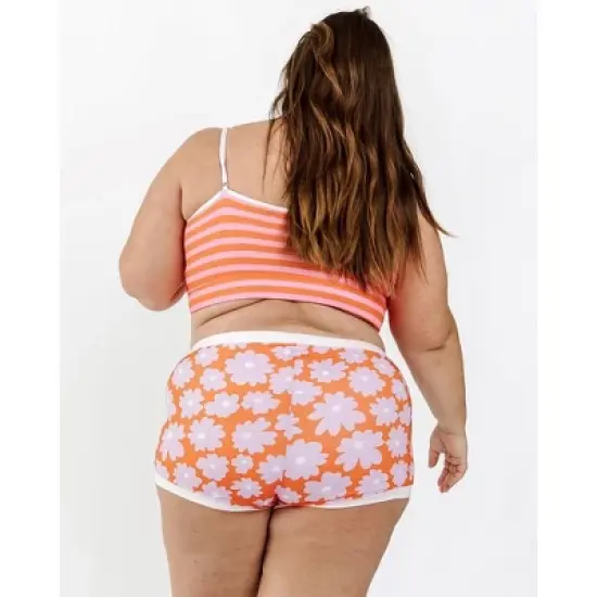 Lime Ricki Women's Daphne Retro Boy Short image {6}
