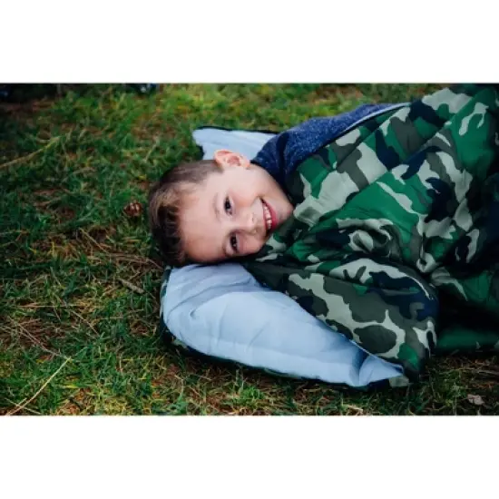 Pacific Play Tents Kids Green Camo Camping Kit image {8}