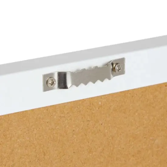 Juvale Decorative Cork Boards for Walls, Framed Tack Bulletin Board with White Border and Floral Print for Bedroom Wall Decor, Dorm Room, 10 x 24 in image {6}