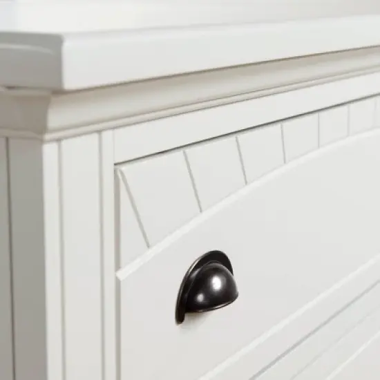 6pc Queen Addison Panel Bedroom Set Dove White - Picket House Furnishings image {6}