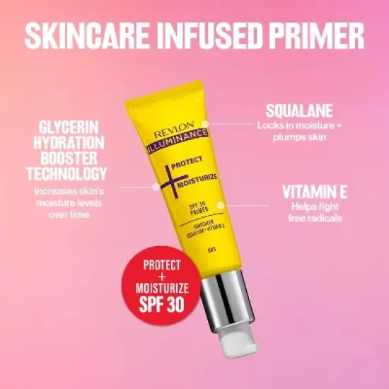 Revlon Illuminance Protect & Moisturize Primer - SPF 30 - 0.95 fl oz image {2}