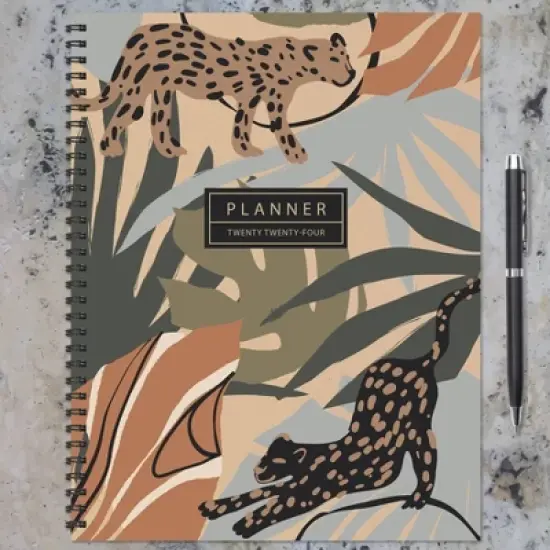 TF Publishing 2024 Weekly/Monthly Planner 11"x9" In the Jungle image {5}