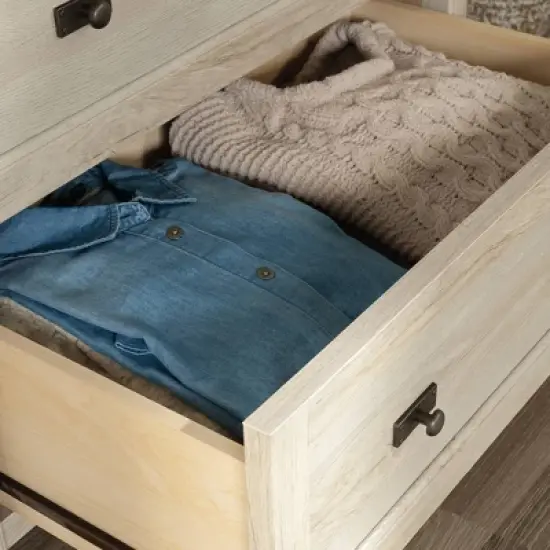 Costa 6 Drawer Dresser Chalked Chestnut - Sauder image {2}