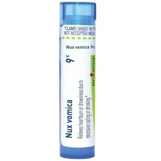 Nux Vomica 9C by Boiron Homeopathic Single Medicine For Digestive  -  80 Pellet image {10}